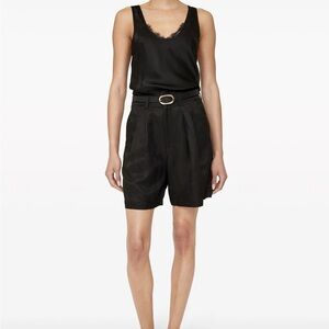 ANINE BING Pleated Short